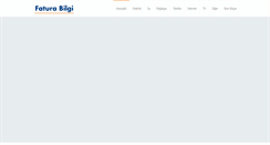 Desktop Screenshot of faturabilgi.com