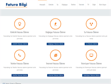 Tablet Screenshot of faturabilgi.com
